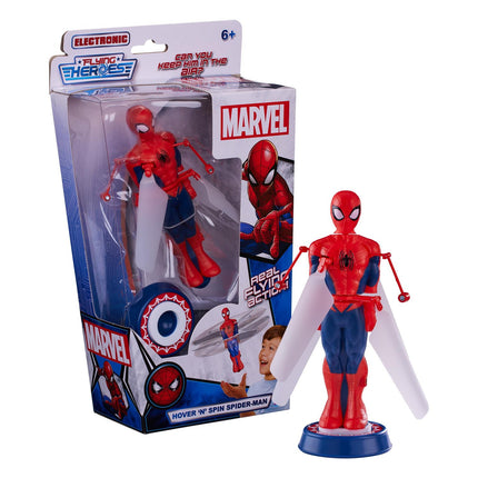 Flying Heroes Schwebender und drehender Spider-Man