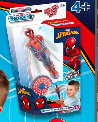 Flying Heroes Schwebender und drehender Spider-Man
