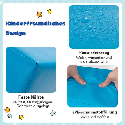 Ensemble de blocs de construction en mousse - 7 pièces, souples et résistants