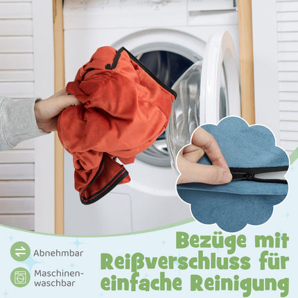Schaumstoff-Kletterblöcke für Kinder mit Rutsche und Stufen