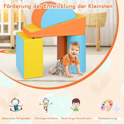 Schaumstoff-Spielblöcke-Set – 5-teilig, weiches Kletterspielzeug