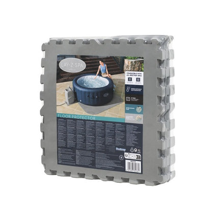 Tapis de protection en mousse pour spa Lay-Z-Spa, 196 x 196 cm, polyéthylène
