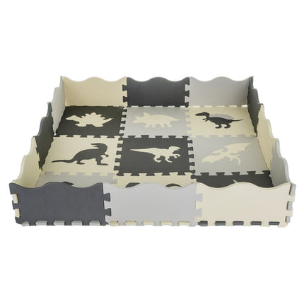 Tapis de puzzle en mousse, 30,5 x 30,5 cm, 35 pièces, mousse EVA