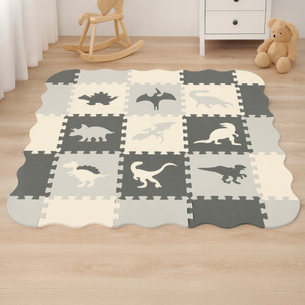 Tapis de puzzle en mousse, 30,5 x 30,5 cm, 35 pièces, mousse EVA