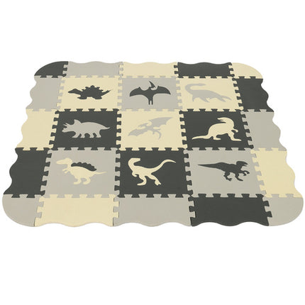 Tapis de puzzle en mousse, 30,5 x 30,5 cm, 35 pièces, mousse EVA