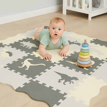 Tapis de puzzle en mousse, 30,5 x 30,5 cm, 35 pièces, mousse EVA