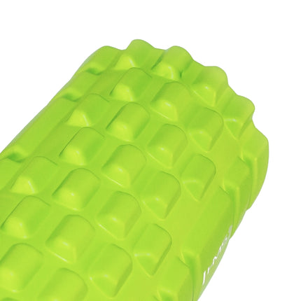 Rouleau en mousse, vert, 45 cm, pour la récupération musculaire