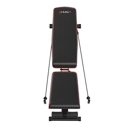 Banc d'exercice pliable et réglable avec cordes de résistance