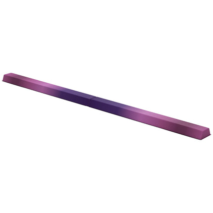 Poutre d'équilibre pliable, 236 cm, antidérapante, violet/rose