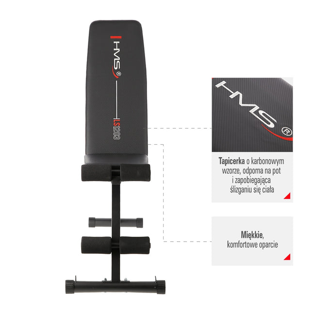 Banc d'exercice pliable - Conception réglable et peu encombrante