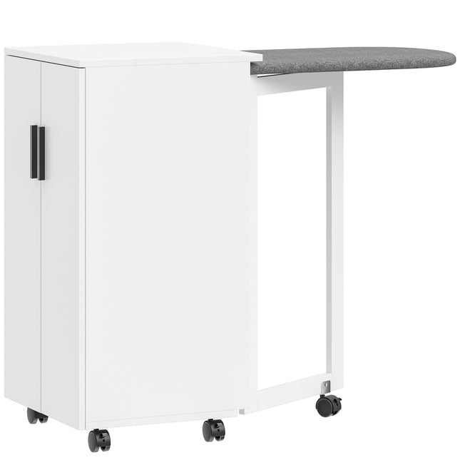 Armoire de table à repasser pliable avec surface résistante à la chaleur