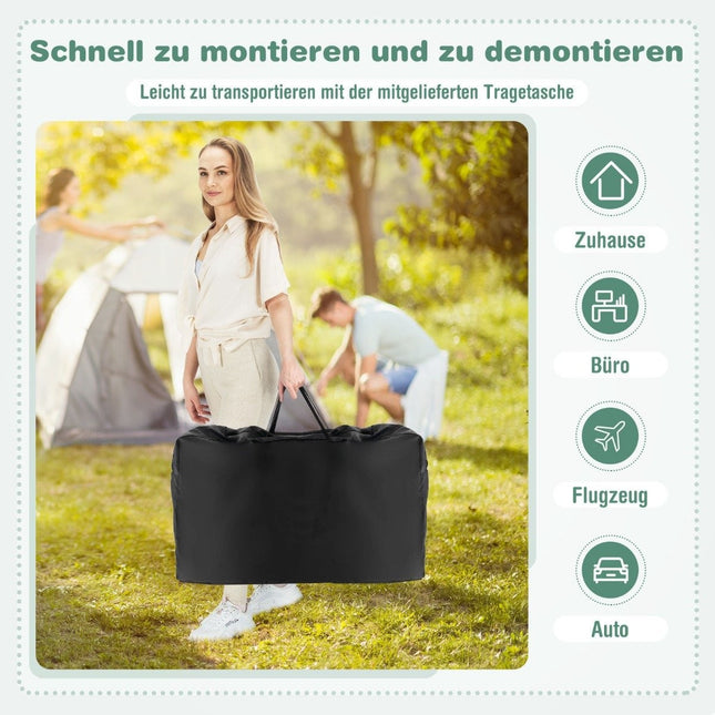 Lit bébé portable pliable à hauteur réglable