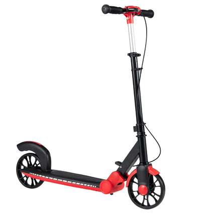 Trottinette pliable avec roues LED et guidon réglable