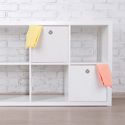 Paniers de rangement pliables, lot de 4, organiseurs en tissu