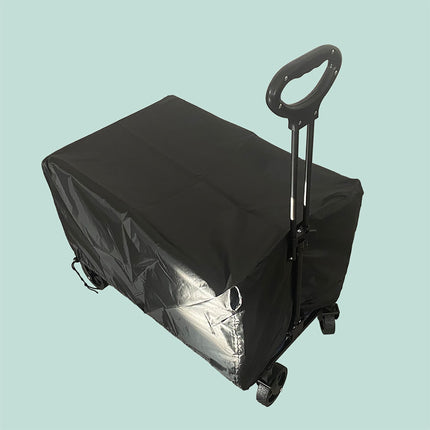 Chariot pliable avec hayon arrière - Grande capacité, étanche