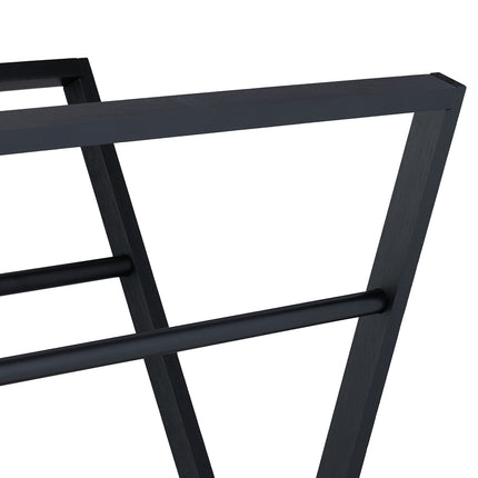 Porte-serviettes pliable en bambou