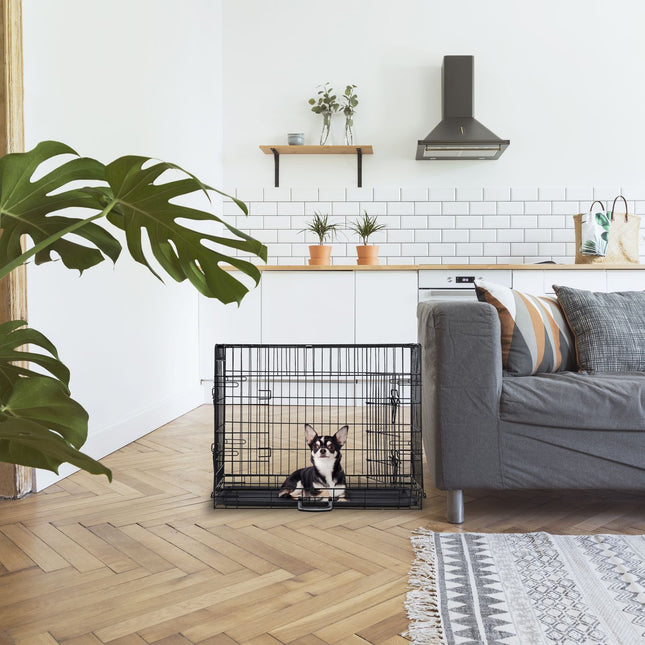 Cage pliable pour chien