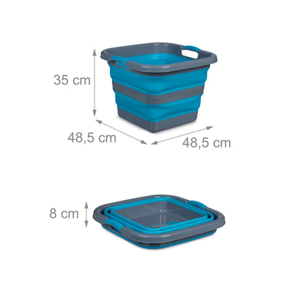 Faltbarer Wäschekorb 40 l