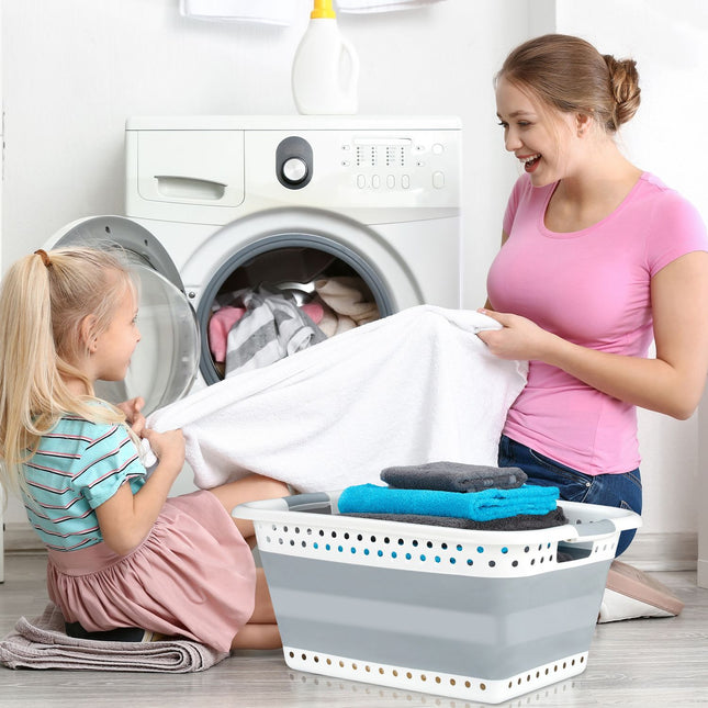 Panier à linge pliable