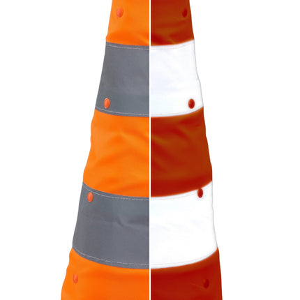 Pylônes pliables 70 cm en pack de 2