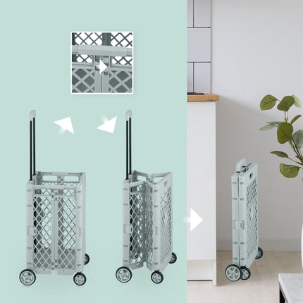 chariot de courses pliable