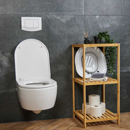 Bain de siège pliable pour les toilettes