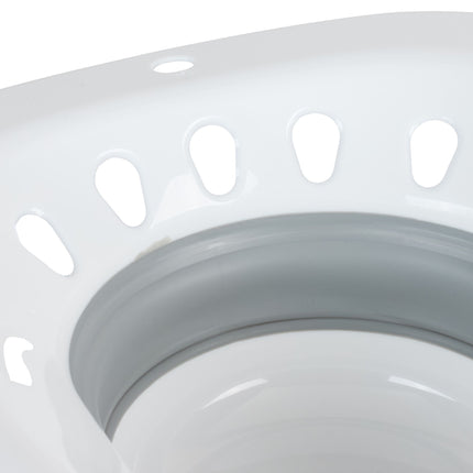 Bain de siège pliable pour les toilettes