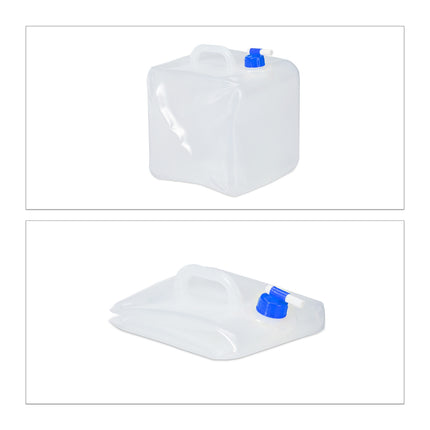 Bidon d'eau pliable, paquet de 4