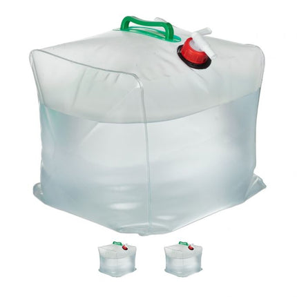 Réservoir d'eau pliable avec 3 pièces 20 l