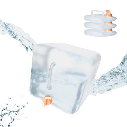 Réservoir d'eau pliable avec 4 récipients