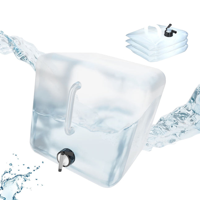 Réservoir d'eau pliable avec 4 récipients