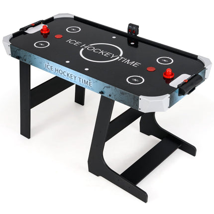 Table de hockey sur air pliable avec écran LED et moteur 12V