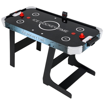 Table de hockey sur air pliable avec écran LED et moteur 12V