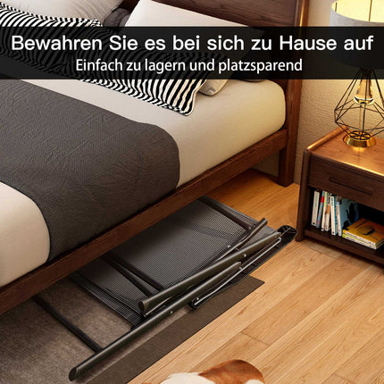 Klappbare Campingstühle Set, Grau, Metallrahmen, 2er-Pack