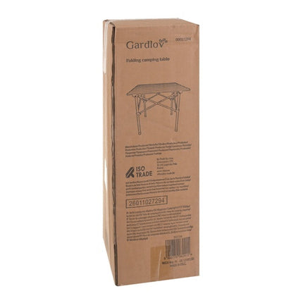 Table de camping pliante, acier au carbone, capacité de charge de 70 kg