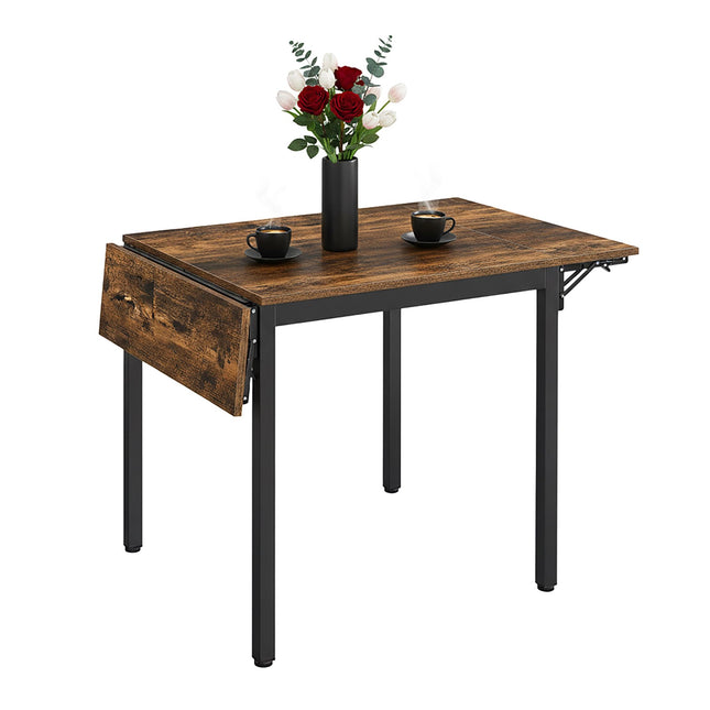 Table de salle à manger pliante pour 2 à 4 personnes, design gain de place