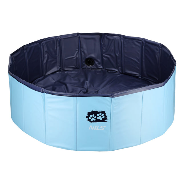 Piscine pliable pour chien, 100 x 30 cm, baignoire portable pour animaux de compagnie