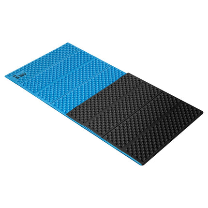 Tapis d'exercice pliable, 188 cm, bleu