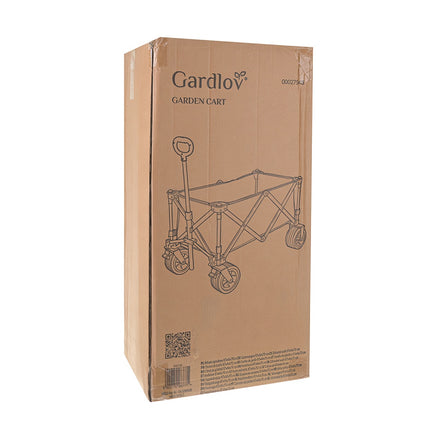Faltbarer Gartenwagen 150L, 200kg Tragkraft, Offroad-Räder