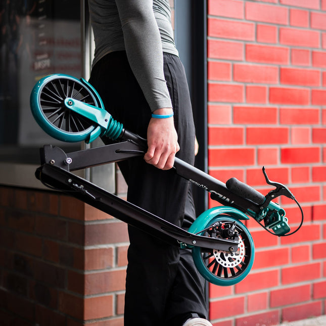 Trottinette pliable, hauteur réglable, légère