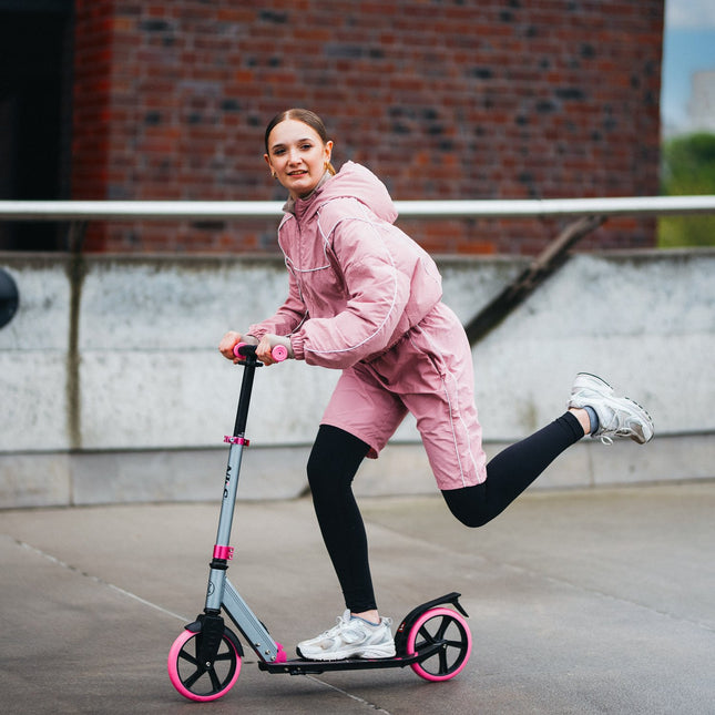 Trottinette pliable pour adultes, hauteur réglable