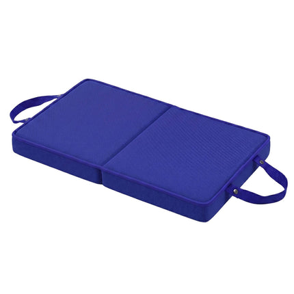 Genouillère pliable avec poignées – Bleu foncé, mousse