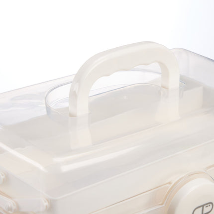 Faltbare Medikamentenaufbewahrungsbox mit 7 Fächern