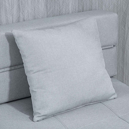 Klappbares Schlafsofa/Sessel – 2-in-1, Hellgrau, 100 kg Tragkraft