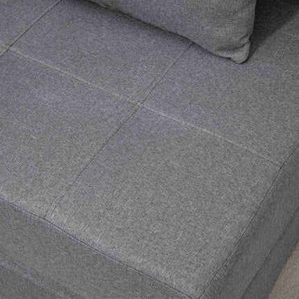 Sessel-Schlafsofa – 2-in-1, dunkelgrau, 100 kg Tragkraft