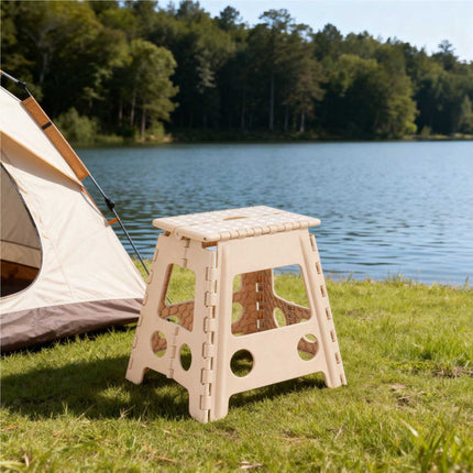 Tabouret pliant XL - Portable, léger et compact
