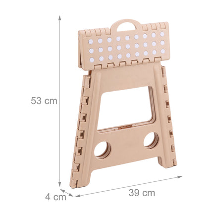 Tabouret pliant XL - Portable, léger et compact