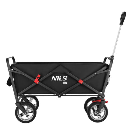 Wagon pliable, noir, capacité 120 L