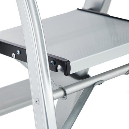 Klappbare Trittleiter aus Aluminium