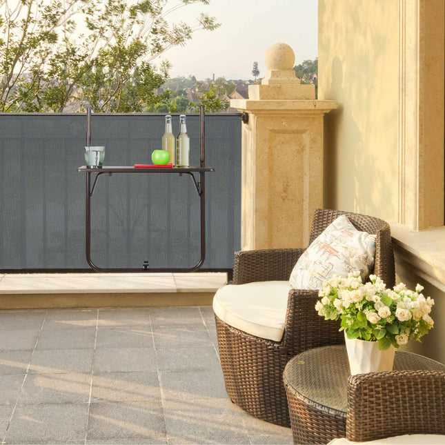 Table de balcon pliante